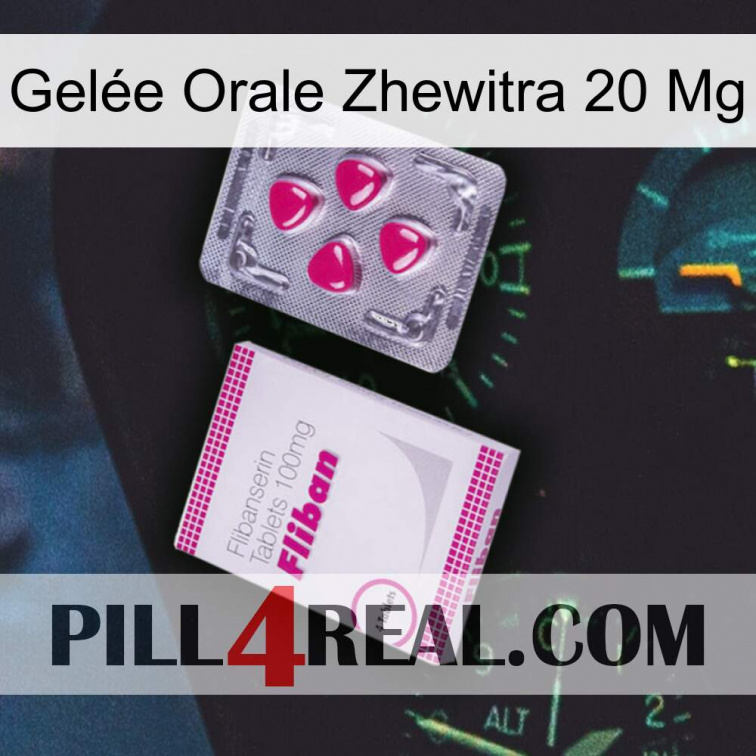 Gelée Orale Zhewitra 20 Mg 32